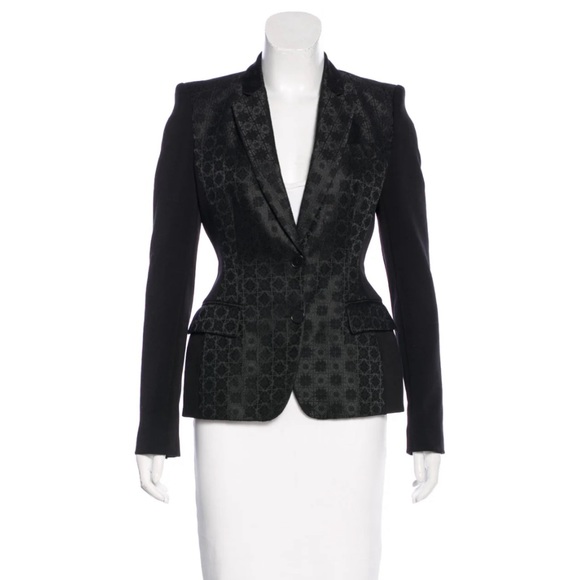 Stella McCartney notched lapel Jacquard Blazer - size XS - Picture 1 of 11